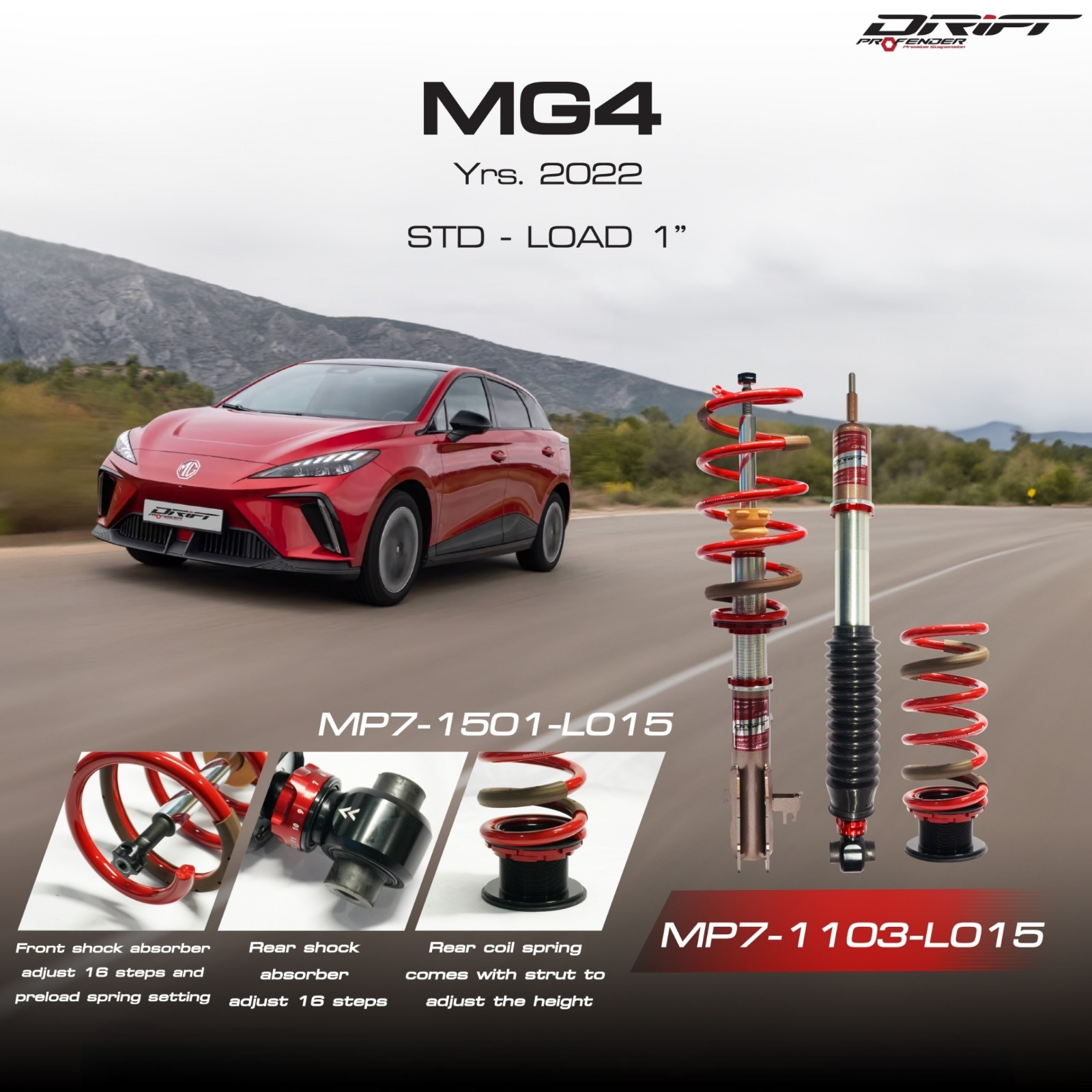 PROFENDER COILOVER DRIFT SERIES MG4