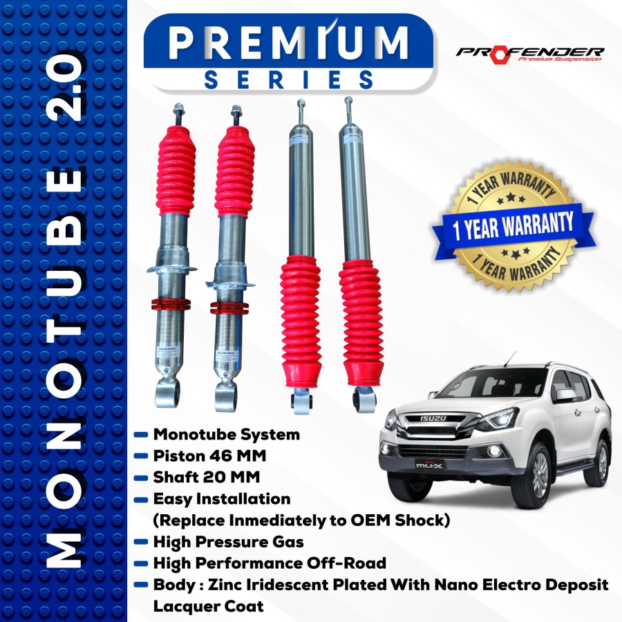 PROFENDER PREMIUM SERIES Monotube 2.0 ISUZU MUX