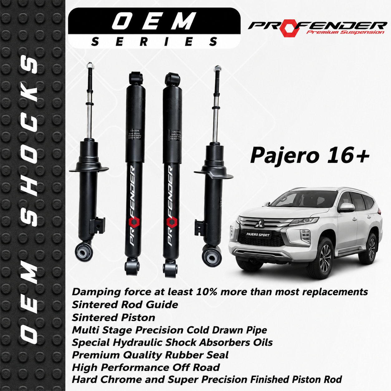 PROFENDER OEM MITSUBISHI PAJERO SPORTS 16+