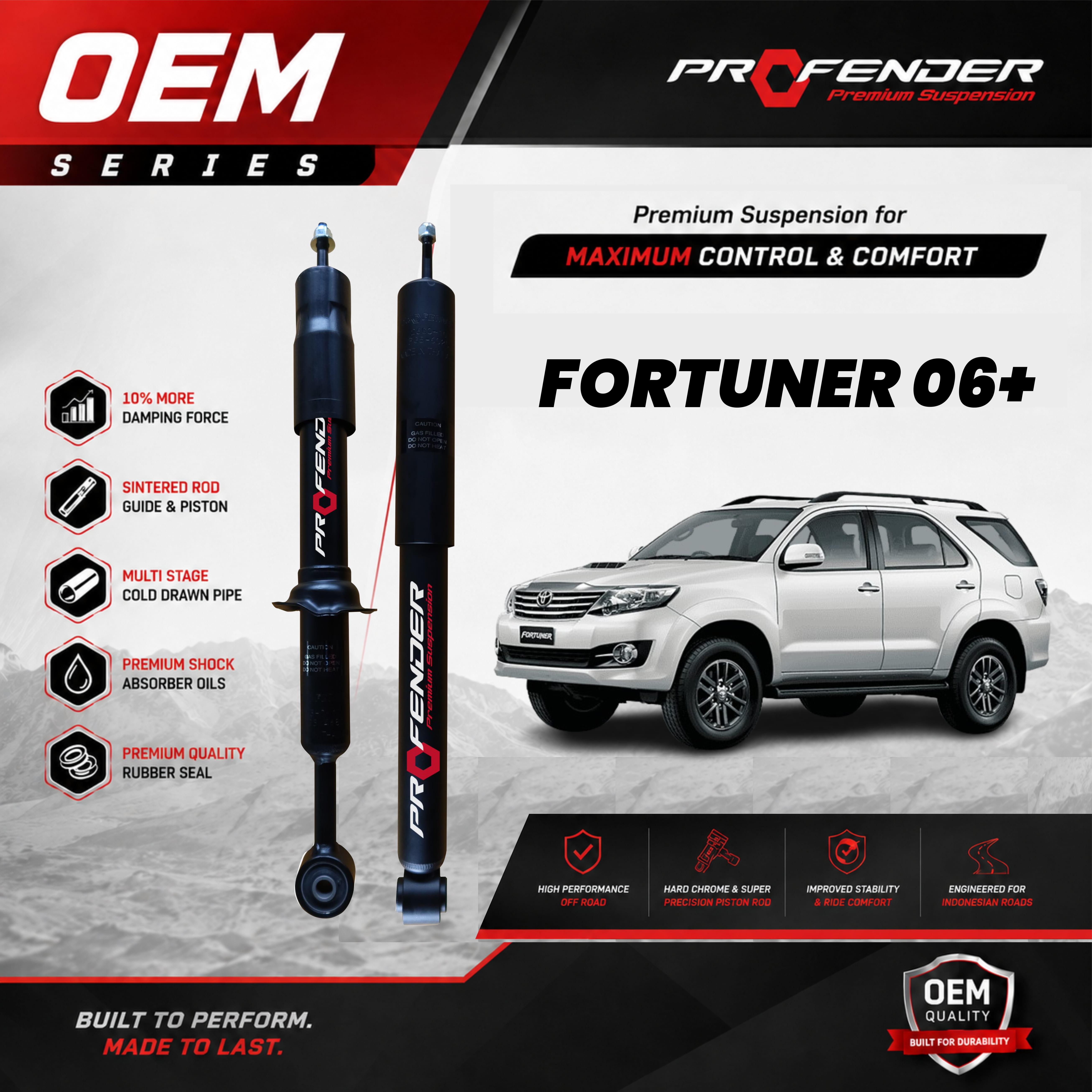 PROFENDER OEM TOYOTA FORTUNER 06+