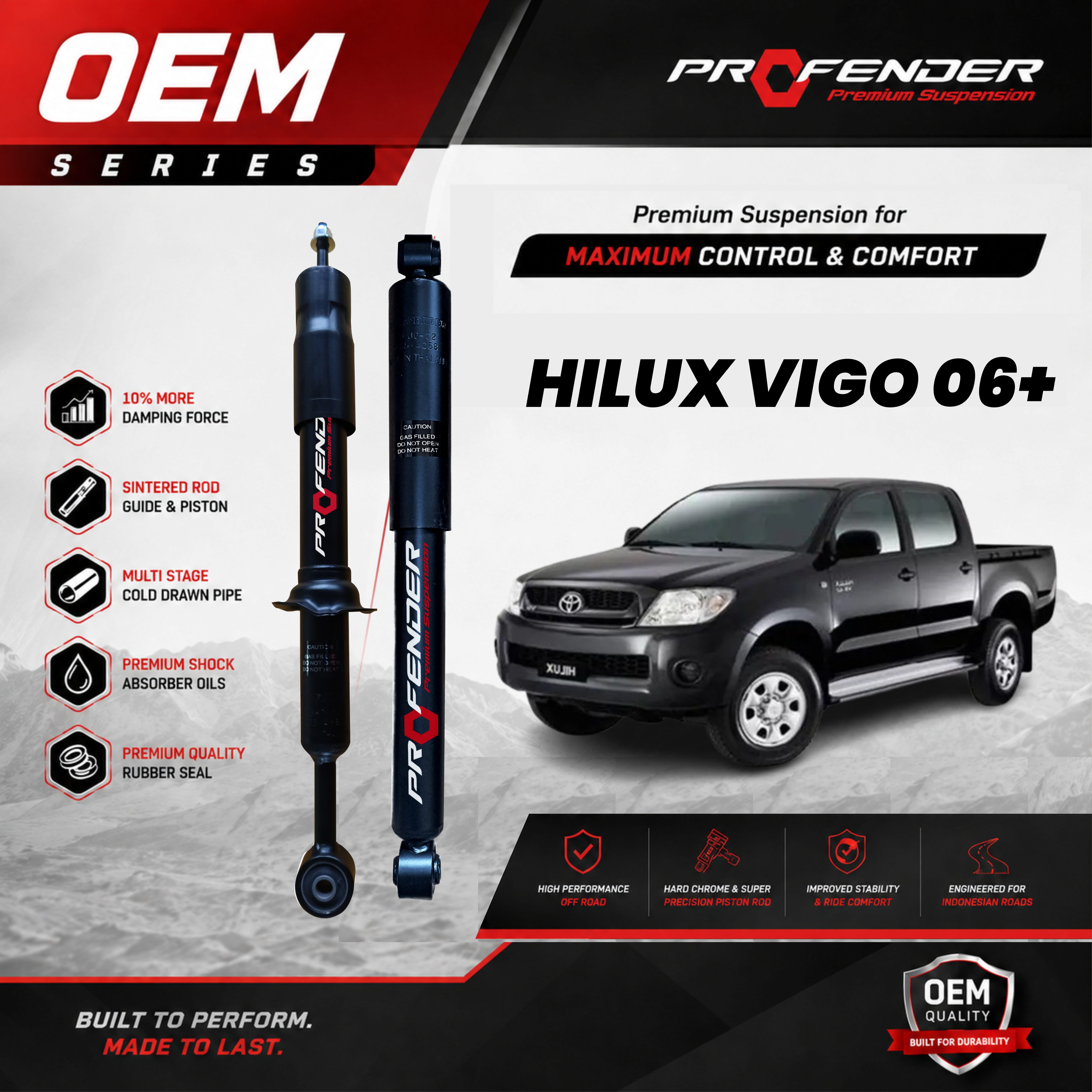PROFENDER OEM TOYOTA HILUX VIGO 05+