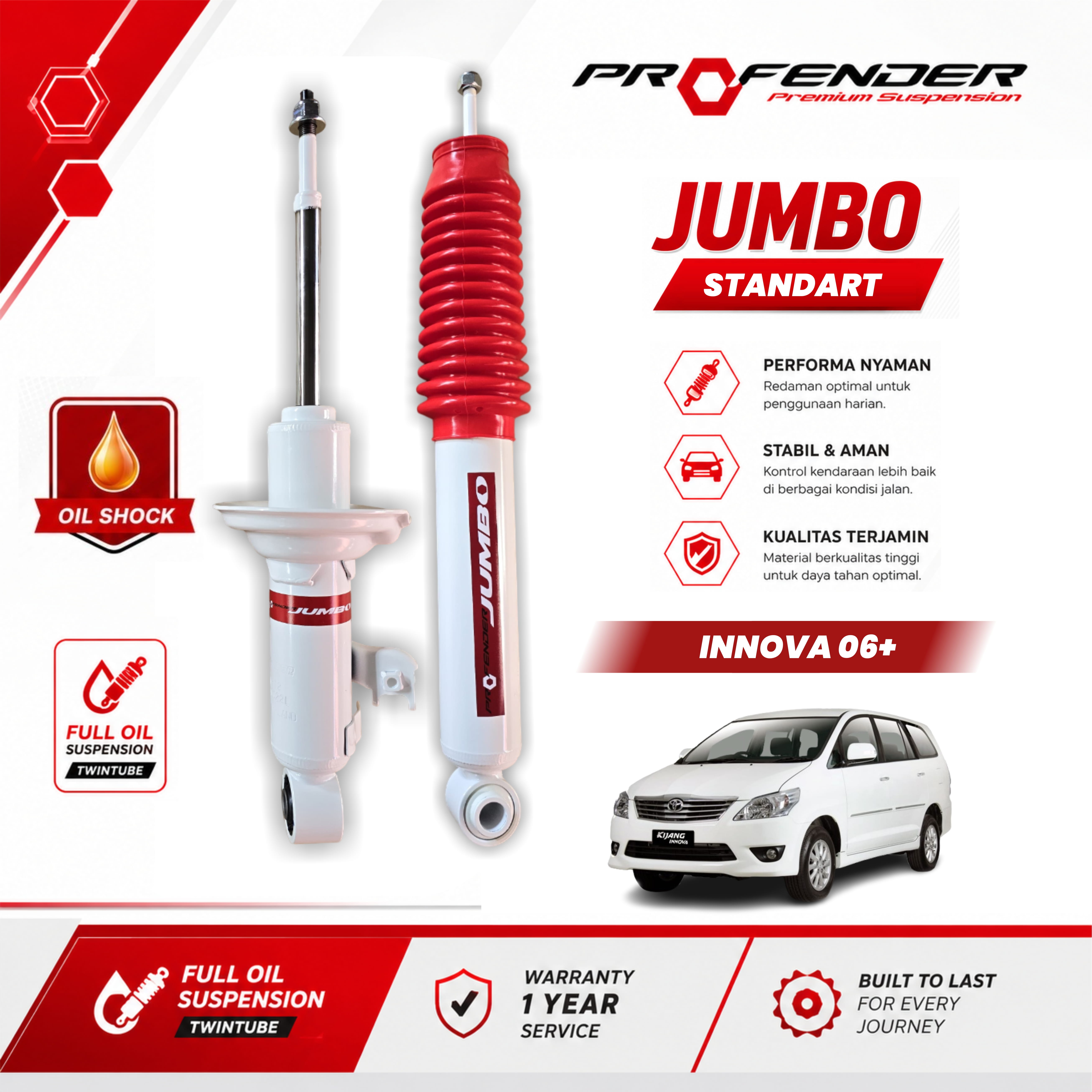 PROFENDER JUMBO OIL TOYOTA INNOVA 06+