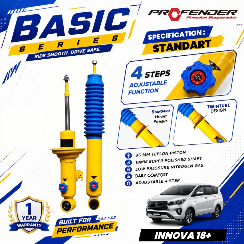 PROFENDER BASIC SERIES 4 STEP TOYOTA INNOVA 16+