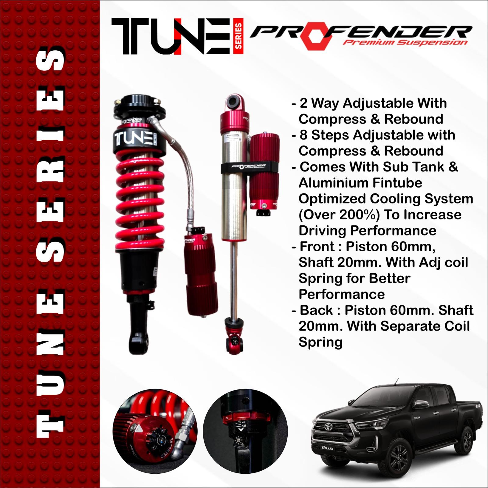 PROFENDER TUNE SERIES 2 WAY TOYOTA HILUX REVO 16+