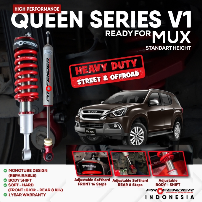 PROFENDER QUEEN SERIES ISUZU MUX V1