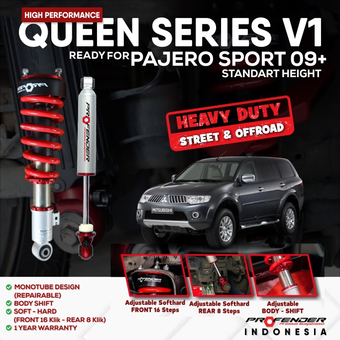 PROFENDER QUEEN SERIES MITSUBISHI PAJERO 08+ V1/V1+