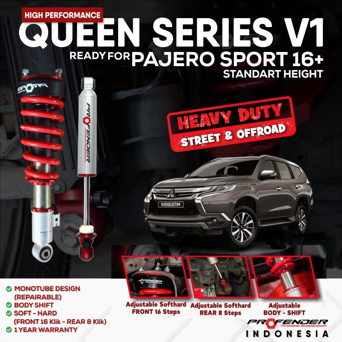 PROFENDER QUEEN SERIES MITSUBISHI PAJERO 16+ V1/V1+