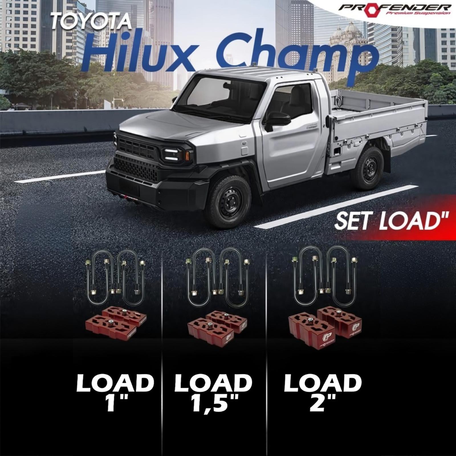 PROFENDER SOLID BLOCK FOR LOWERED TOYOTA HILUX RANGGA