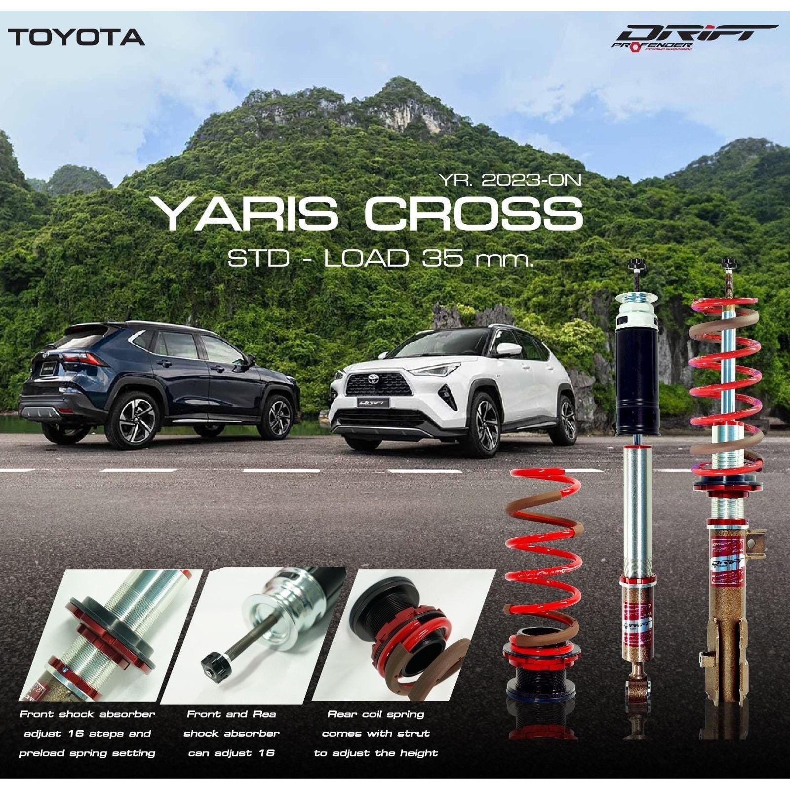 PROFENDER COILOVER DRIFT SERIES TOYOTA YARIS CROSS