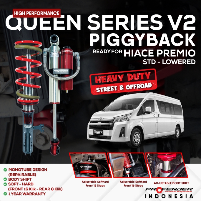PROFENDER QUEEN SERIES TOYOTA HIACE PREMIO