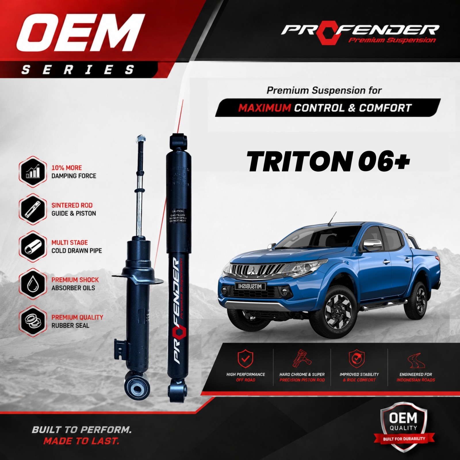 PROFENDER OEM MITSUBISHI TRITON 14+
