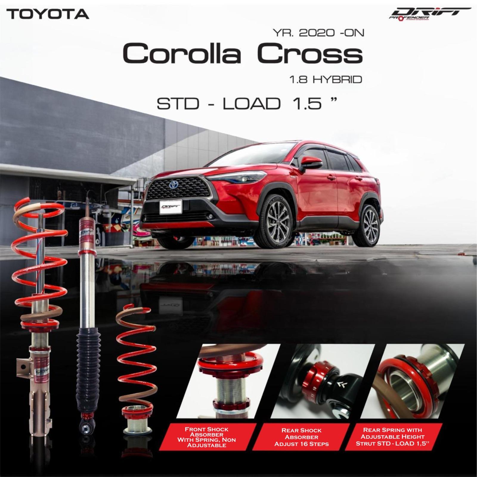 PROFENDER COILOVER DRIFT SERIES TOYOTA COROLLA CROSS 20+