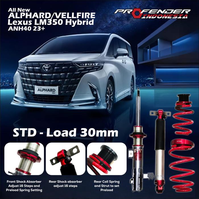 PROFENDER COILOVER FITZ SERIES TOYOTA ALPHARD ANH40 23+