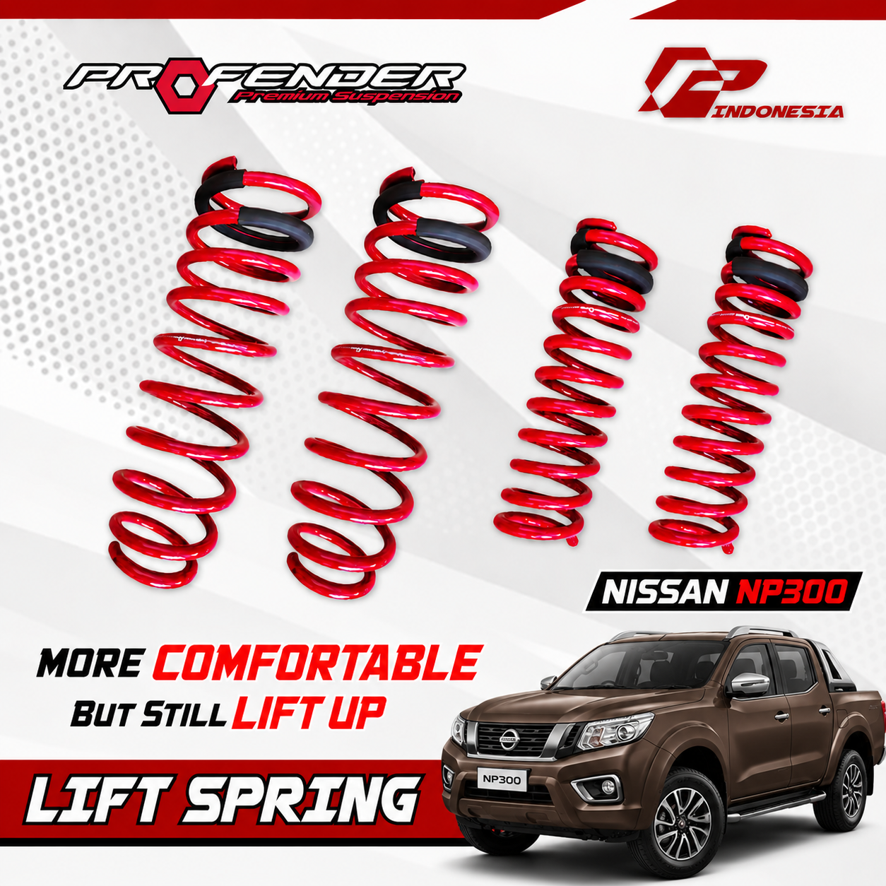 PROFENDER COIL SPRING NISSAN NP300