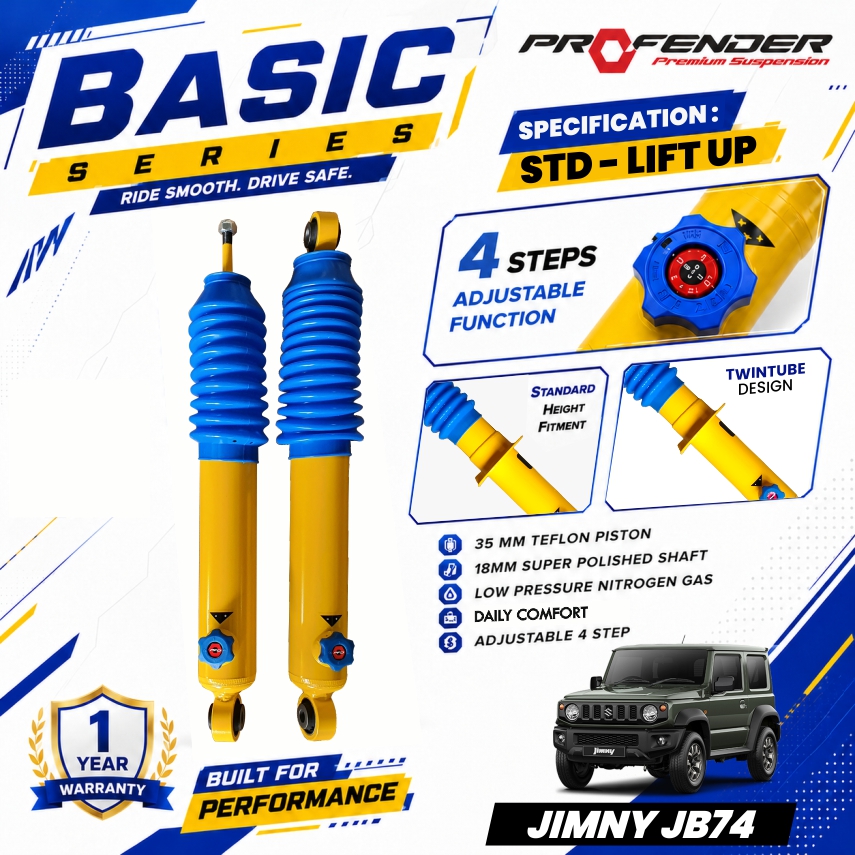 PROFENDER BASIC SERIES 4 STEP SUZUKI JIMNY 19+