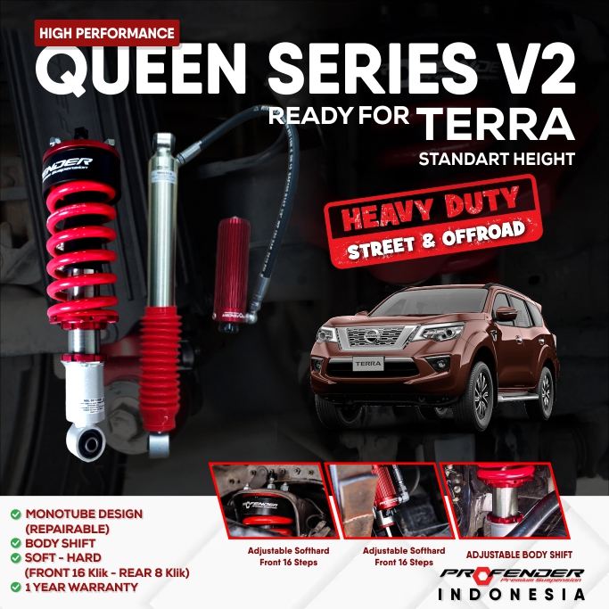 PROFENDER QUEEN SERIES NISSAN TERRA V2 NON PIGGYBACK