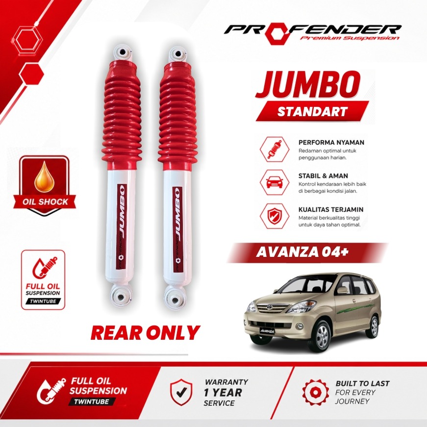 PROFENDER JUMBO OIL SHOCK TOYOTA AVANZA 04+