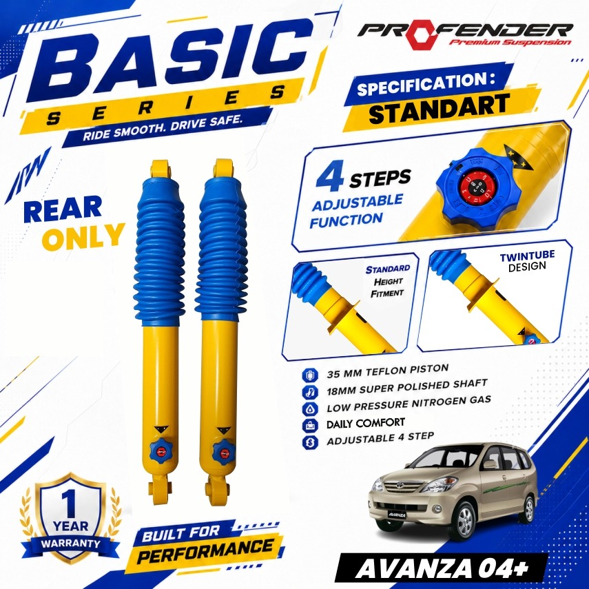 PROFENDER BASIC SERIES 4 STEP TOYOTA AVANZA 04+