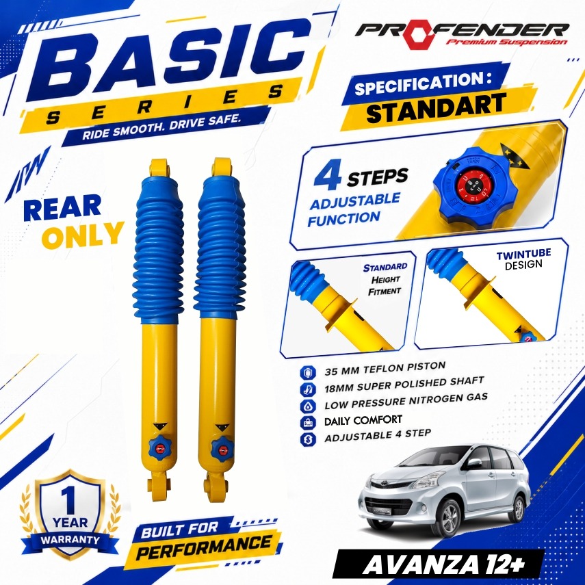 PROFENDER BASIC SERIES 4 STEP TOYOTA AVANZA 12+