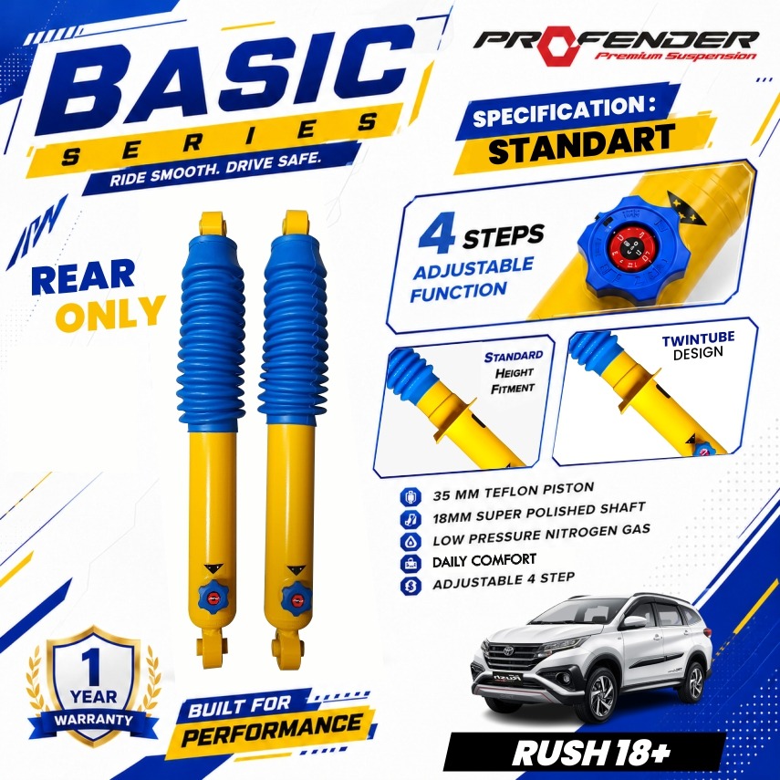 PROFENDER BASIC SERIES 4 STEP TOYOTA RUSH 18+