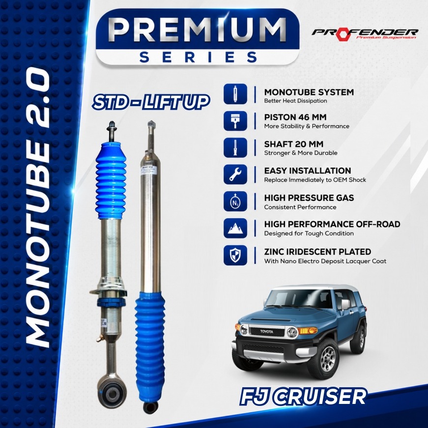 PROFENDER PREMIUM SERIES Monotube 2.0 TOYOTA FJ CRUISER