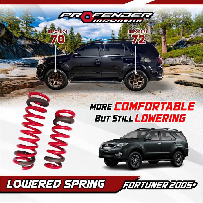 PROFENDER COIL SPRING TOYOTA FORTUNER 06+