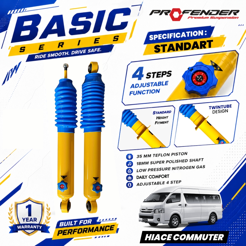 PROFENDER BASIC SERIES 4 STEP TOYOTA HIACE COMMUTER