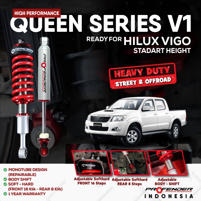 PROFENDER QUEEN SERIES TOYOTA HILUX VIGO 05+