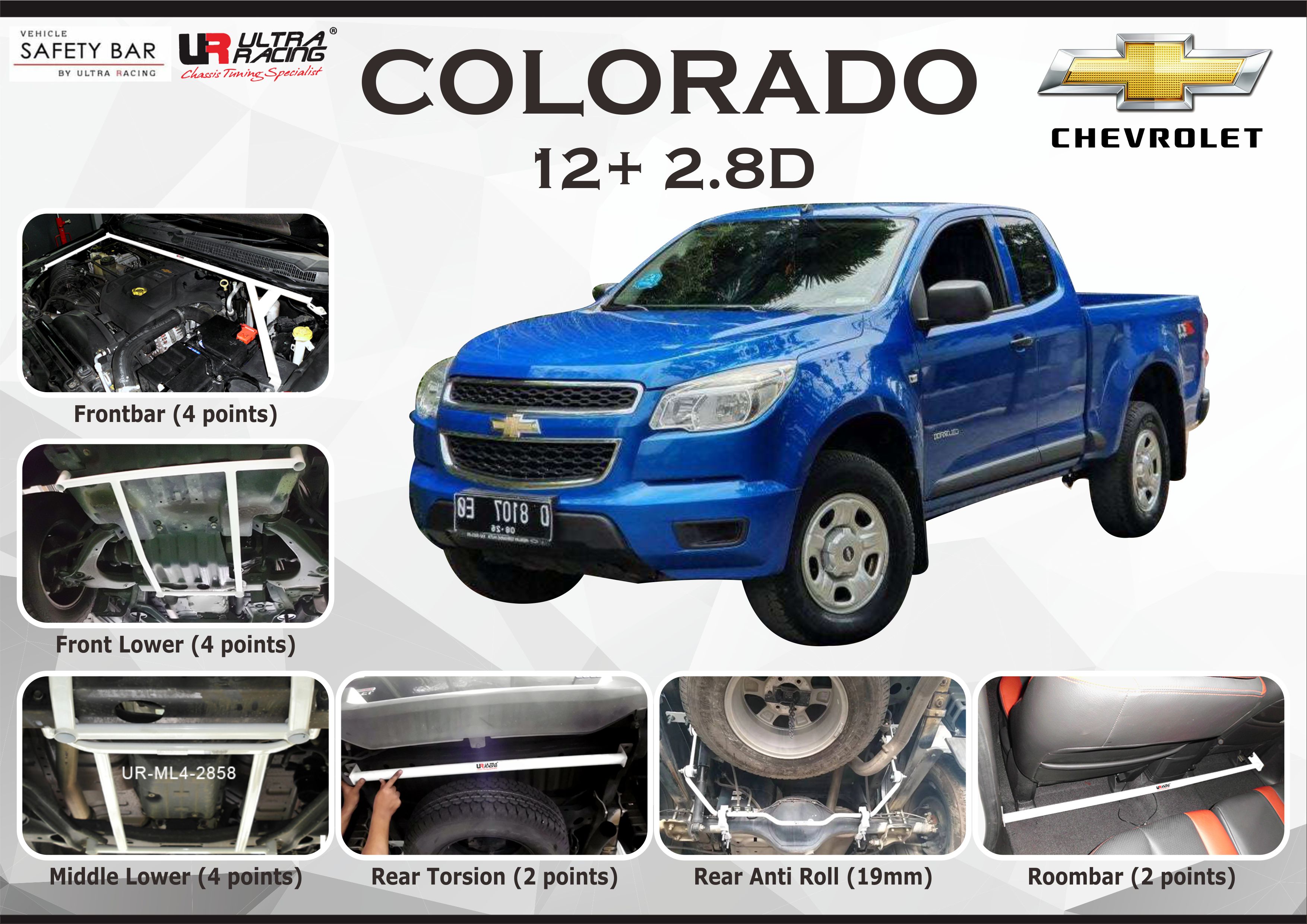 ULTRA RACING STABILISER BAR CHEVROLET COLORADO