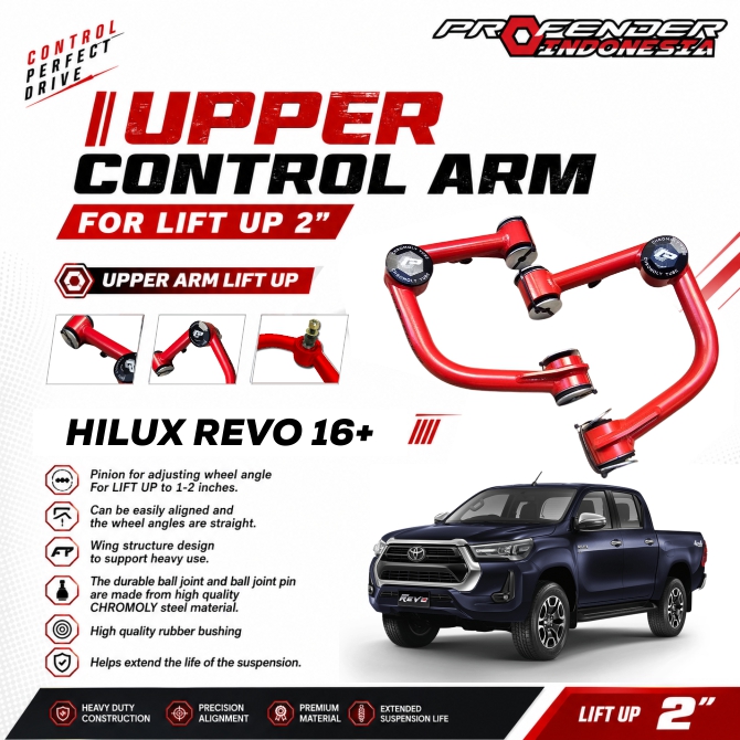 FRONT UPPER CONTROL ARM SERIES TOYOTA HILUX REVO 16+