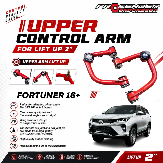 FRONT UPPER CONTROL ARM SERIES TOYOTA FORTUNER 16+