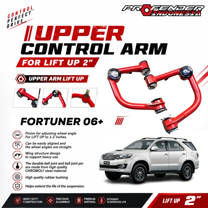 FRONT UPPER CONTROL ARM SERIES TOYOTA FORTUNER 06+