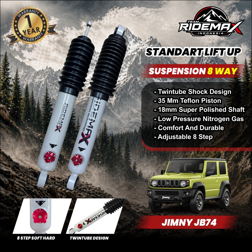 PROFENDER RIDEMAX SERIES 8 STEP SUZUKI JIMNY 19+