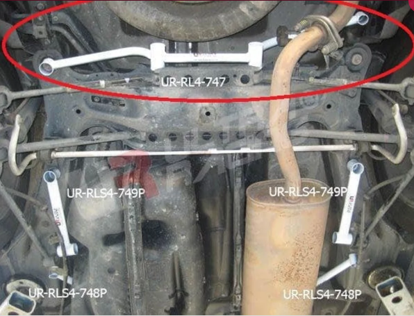 Rear lower (4points)